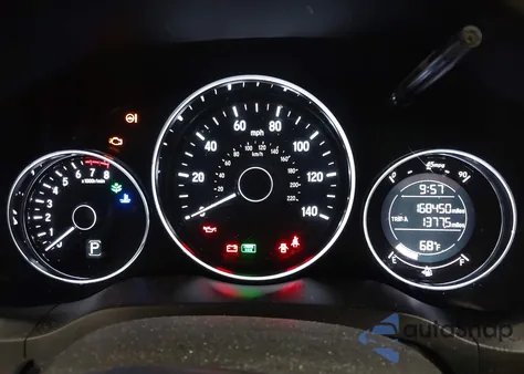 2017 Honda Hr-V Lx из США, поврежденный, VIN 3CZRU6H34HG701834